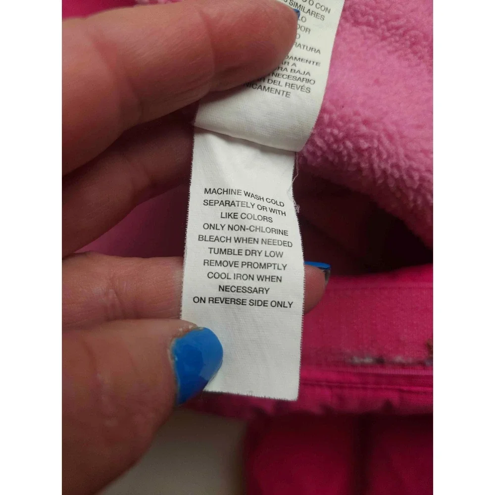 The Childrens Place Girls Pink Insulated Snow‎ Bibs Overalls 4T Winter Ski Pants